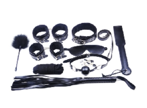 10 Piece Bondage Kit