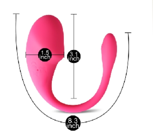 10 Speed Long Hooked Vibrator (App & Remote Control)